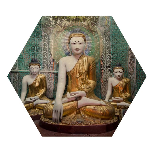 Spiritual canvas wall art Buddha Statues