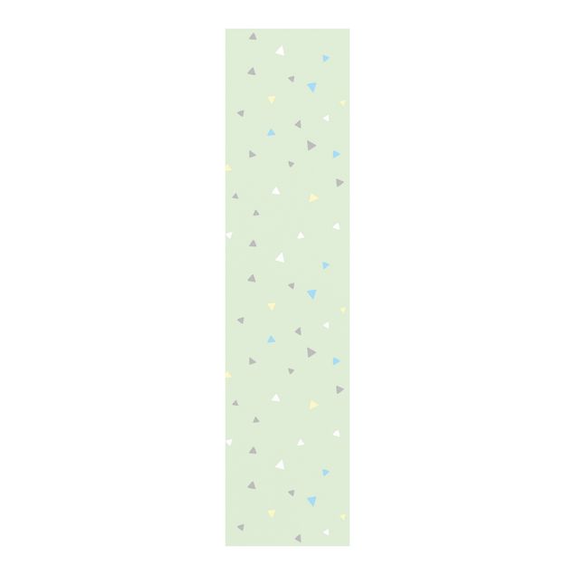 Sliding panel curtains patterns Abstract Seascape Pastel Pattern