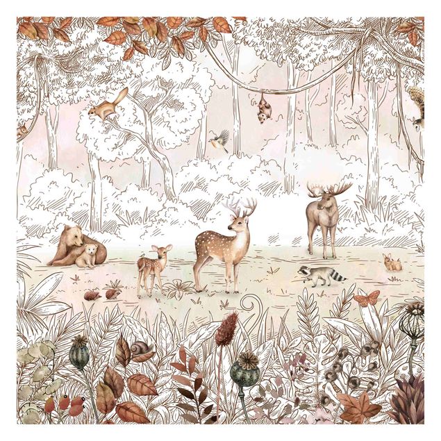 Kikki Belle Colourful hustle and bustle in the autumn forest