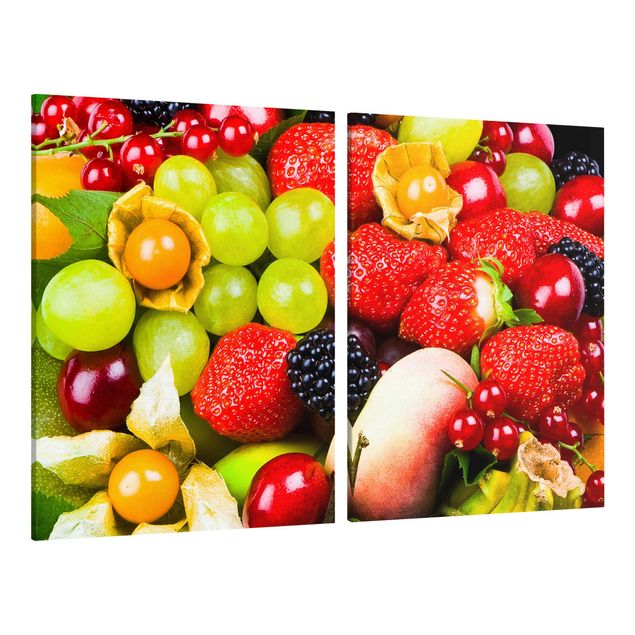 Wall art prints Tropical Fruits