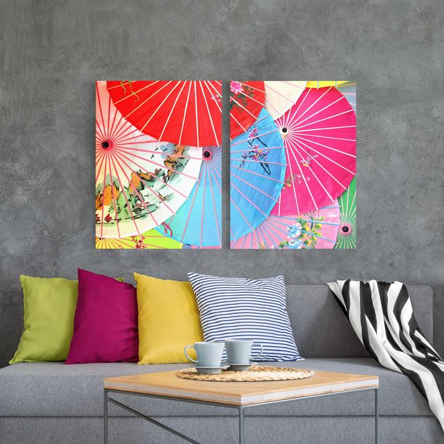 Contemporary art prints The Chinese Parasols