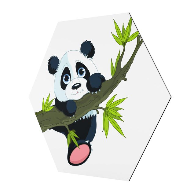 Prints nursery Climbing Panda