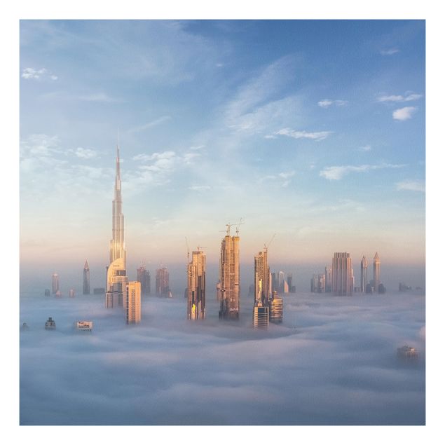 Asian prints Dubai Above The Clouds