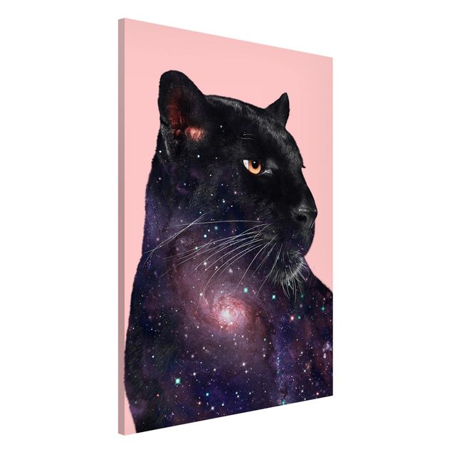 Kids room decor Panther With Galaxy