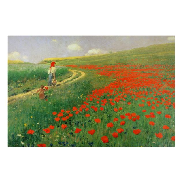 Kitchen Pál Szinyei-Merse - Summer Landscape With A Blossoming Poppy