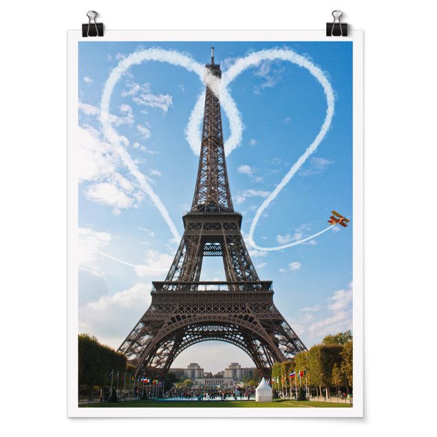 Love art print Paris - City Of Love