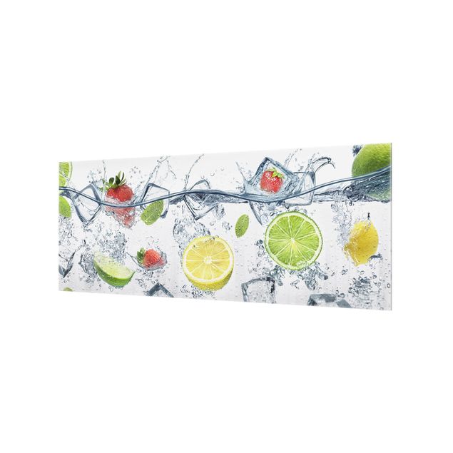 Glass Splashback - Fruit Cocktail - Panoramic