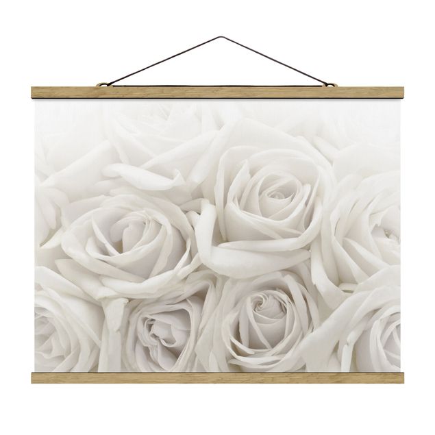Contemporary art prints White Roses