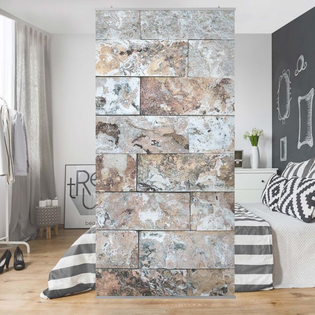 Room divider panels Natural Marble Stone Wall
