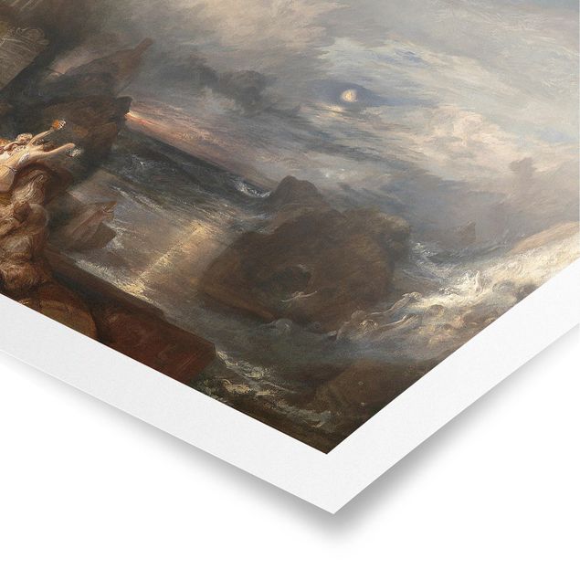 Posters art print William Turner - The Parting of Hero and Leander - from the Greek of Musaeus