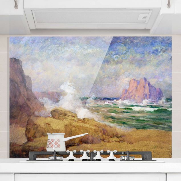 Kitchen Ocean Ath the Bay Painting