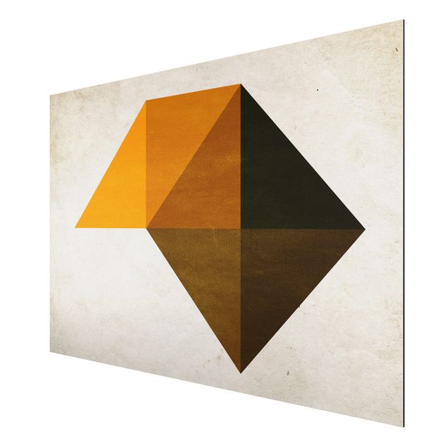 Abstract art prints Geometrical Trapezoid