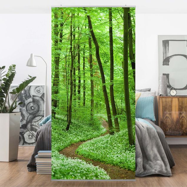 Room dividers Romantic Forest Track