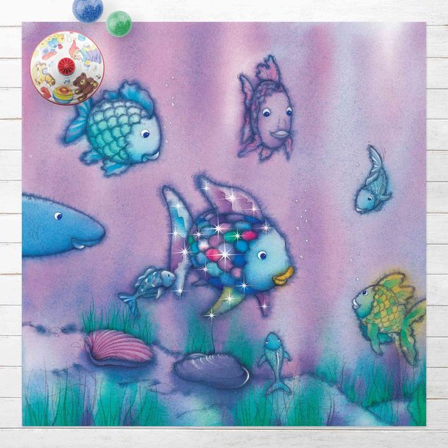 outdoor patio rugs The Rainbow Fish - Paradise Under Water