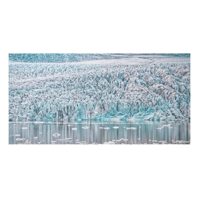 Landscape canvas prints Glacier On Iceland