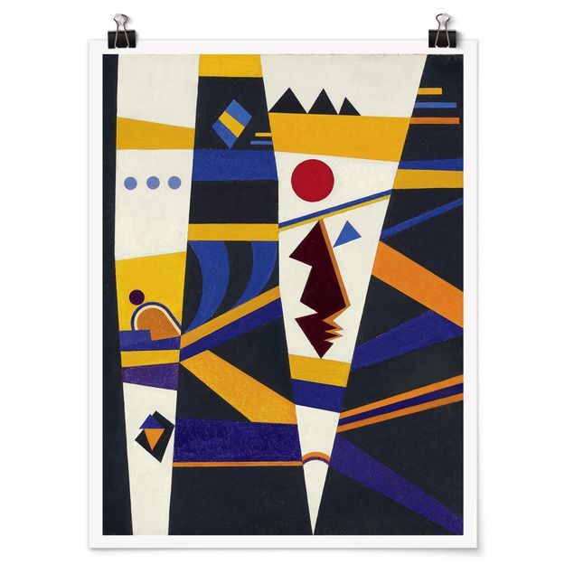 Canvas art Wassily Kandinsky - Binding
