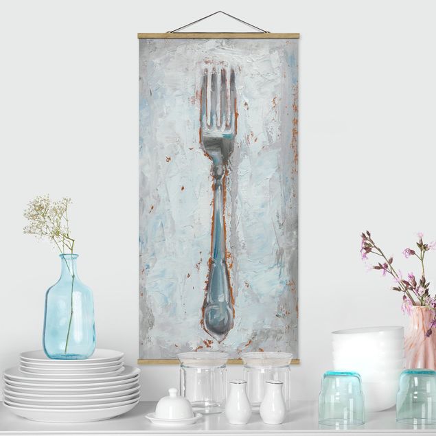 Kitchen Impressionistic Cutlery - Fork
