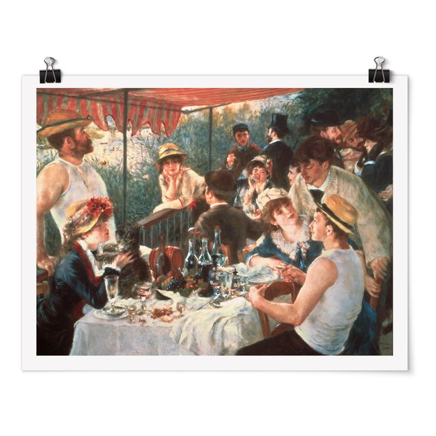 Art prints Auguste Renoir - Luncheon Of The Boating Party