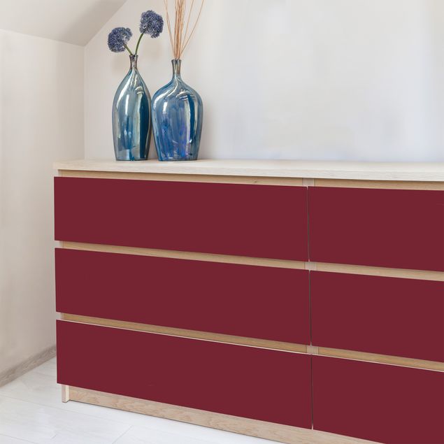 Adhesive films for furniture frosted Bordeaux