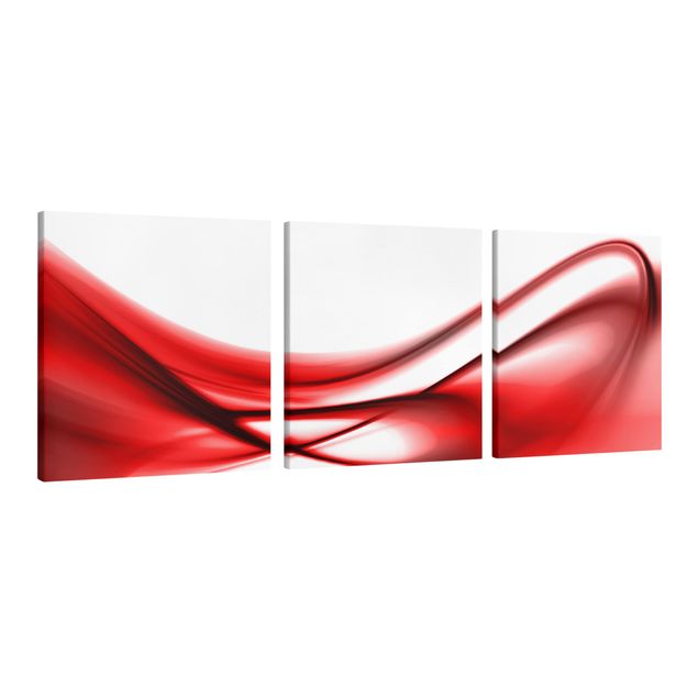 Contemporary art prints Red Touch