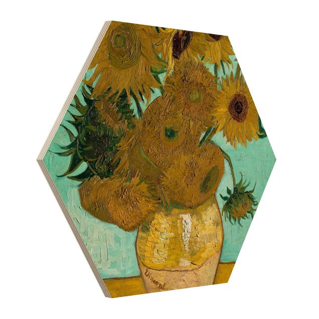 Post impressionism Vincent van Gogh - Sunflowers