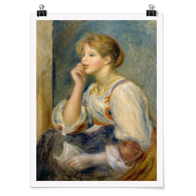 Art prints Auguste Renoir - Woman with a Letter