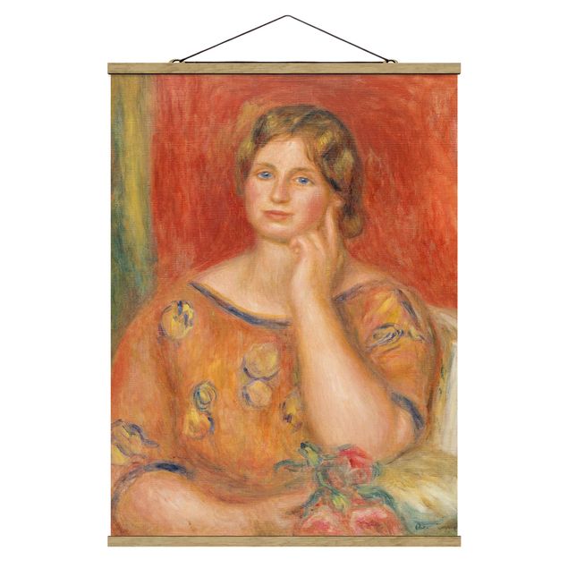Canvas art Auguste Renoir - Mrs. Osthaus