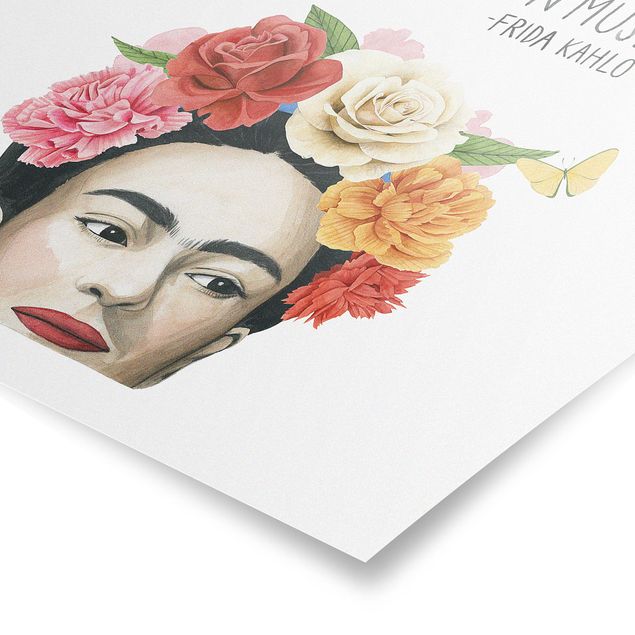 Prints flower Frida's Thoughts - Muse