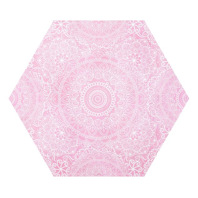 Forex photo prints Pattern Mandala Pink