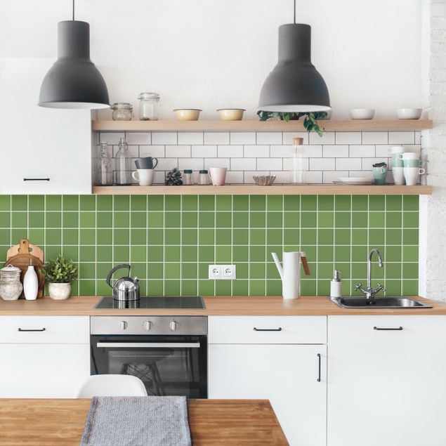 Kitchen Mosaic Tiles - Green