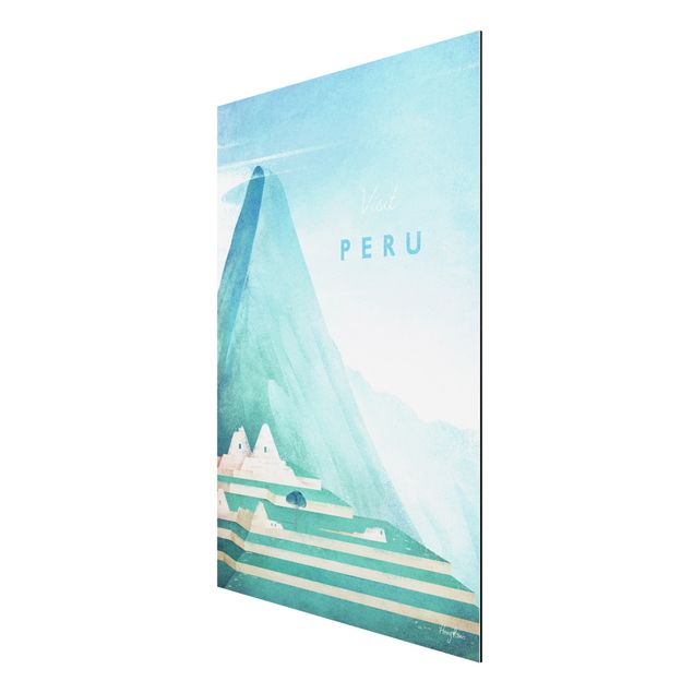 Mountain prints Travel Poster - Peru