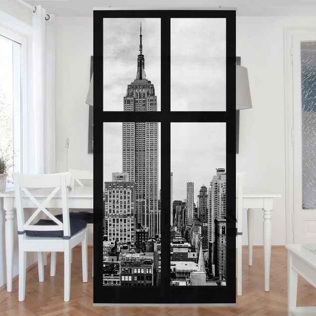 Kitchen Window New York Empire State Building