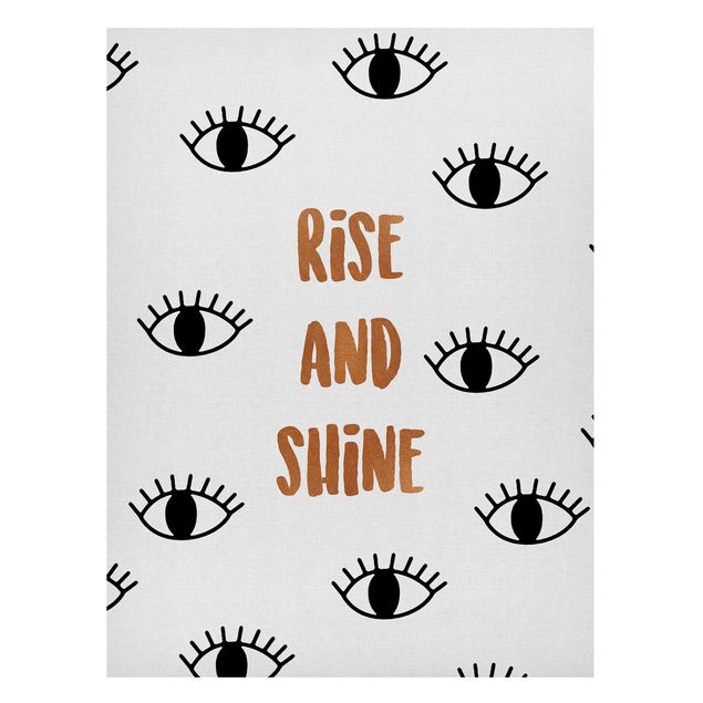 Magnet boards sayings & quotes Bedroom Quote Rise & Shine