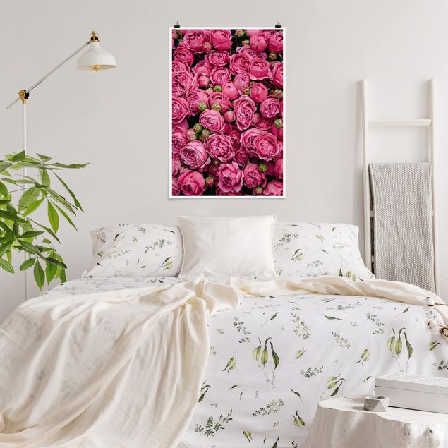 Floral canvas Pink Peonies