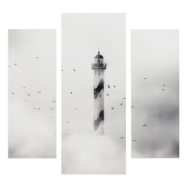 Sea prints Lighthouse In The Fog
