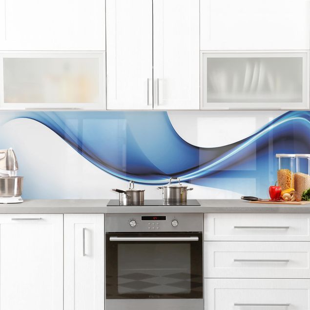 Kitchen splashback patterns Blue Conversion
