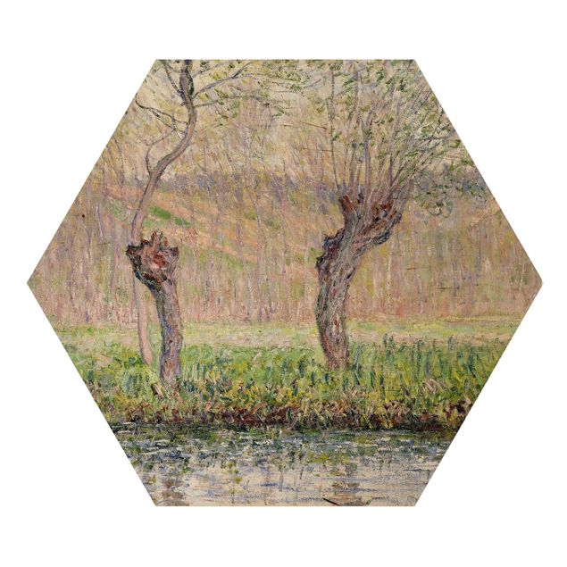 Claude Monet Claude Monet - Willow Trees Spring