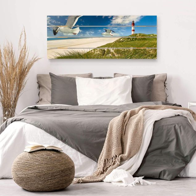 Wood prints beach Dune Breeze