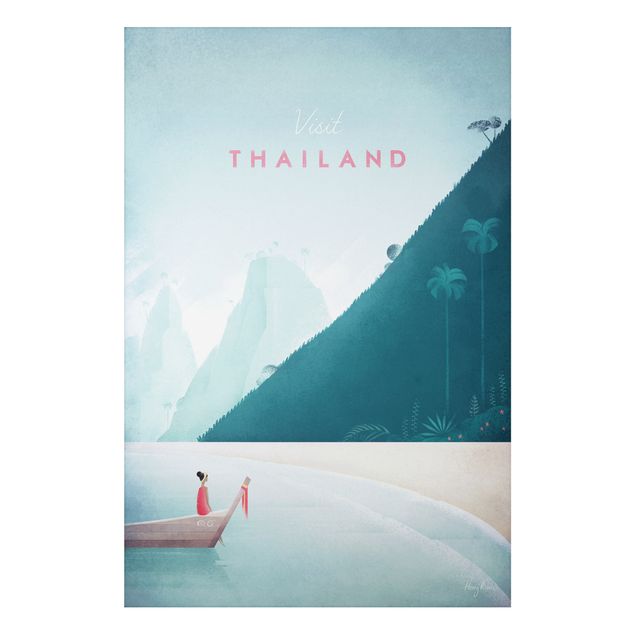Prints landscape Travel Poster - Thailand