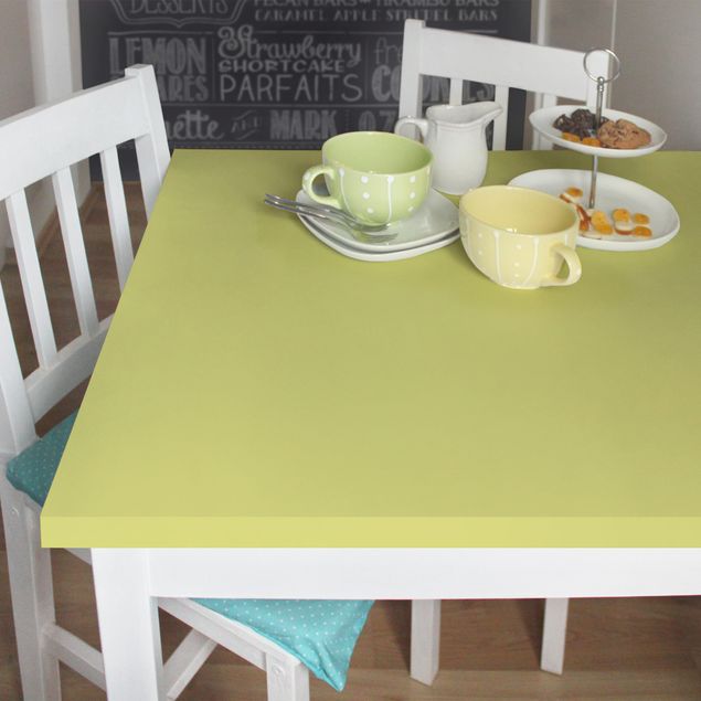 Adhesive films for furniture cabinet Pastel Green
