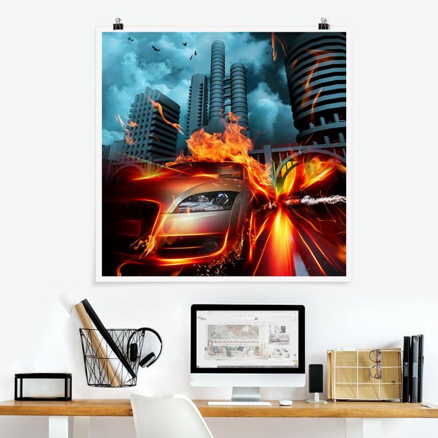 Contemporary art prints High Stakes
