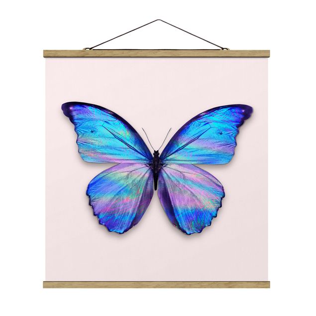 Art posters Holographic Butterfly