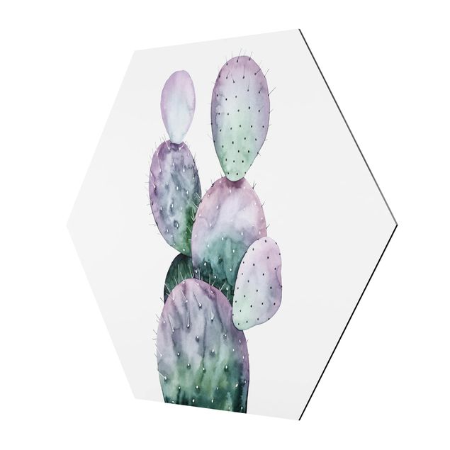 Prints Cactus In Purple II
