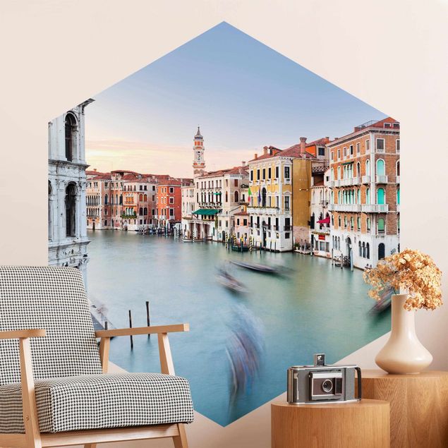 Wallpapers modern Grand Canal View From The Rialto Bridge Venice