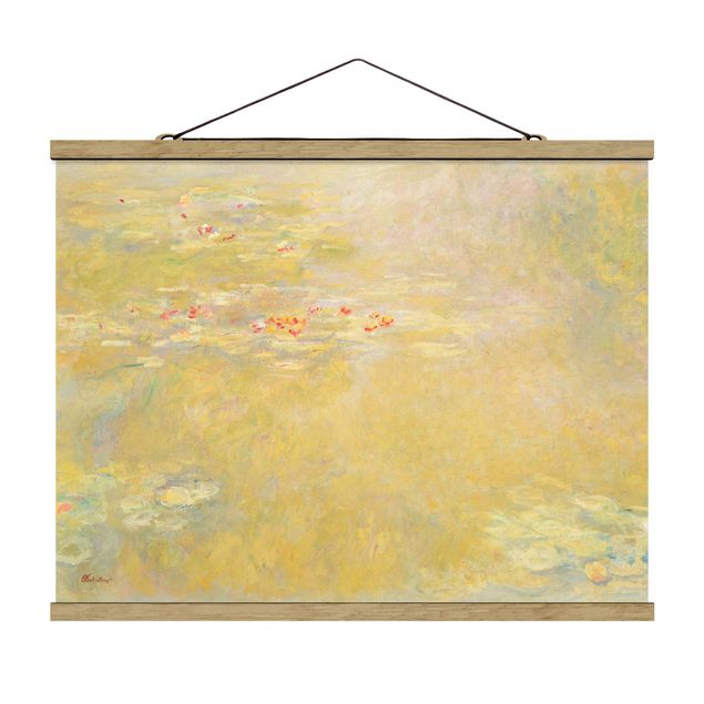 Prints landscape Claude Monet - The Water Lily Pond