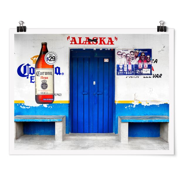 Posters quotes Alaska Blue Bar