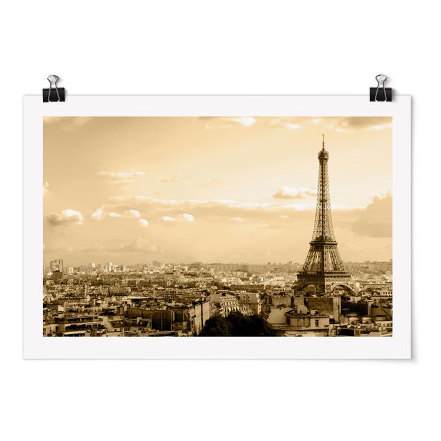 Skyline prints I love Paris