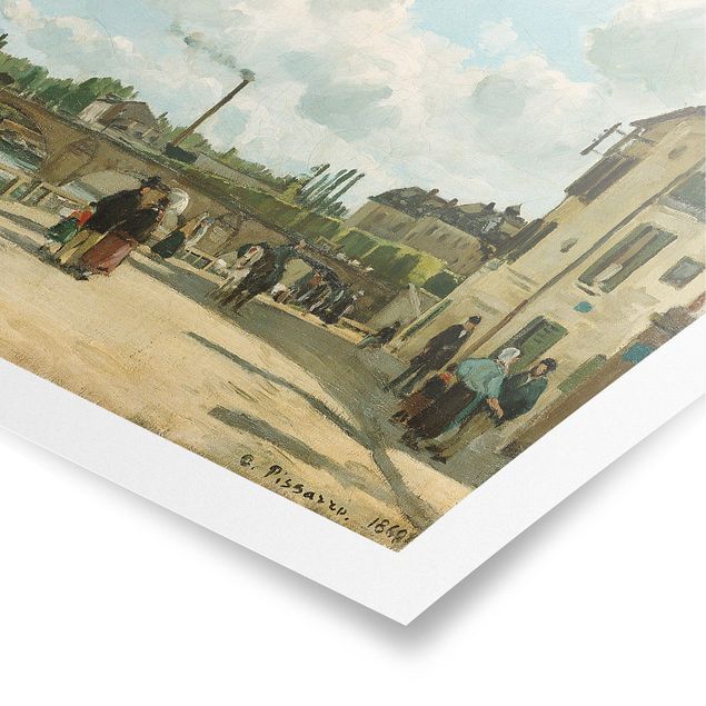 Art style Camille Pissarro - View Of Pontoise
