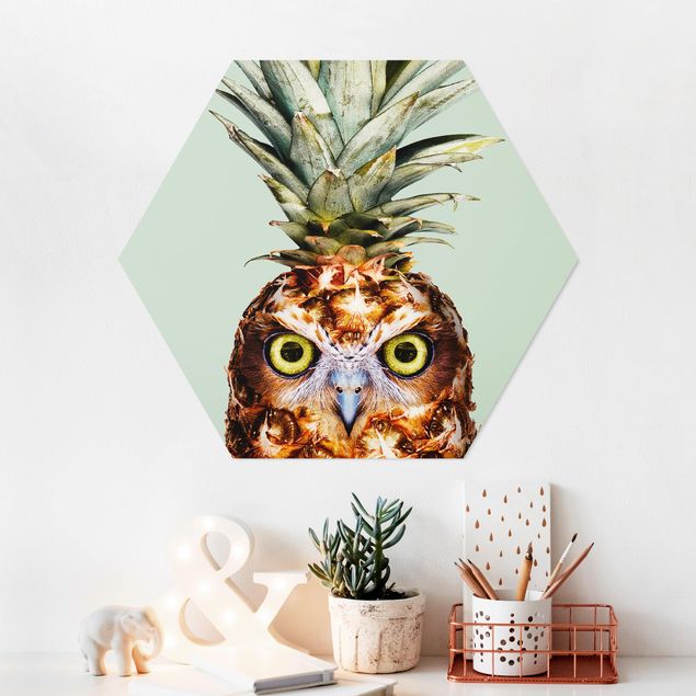 Canvas art Pineapple With Owl
