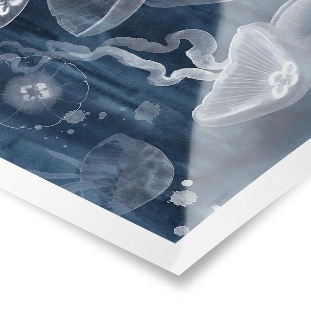 Prints Moon Jellyfish I